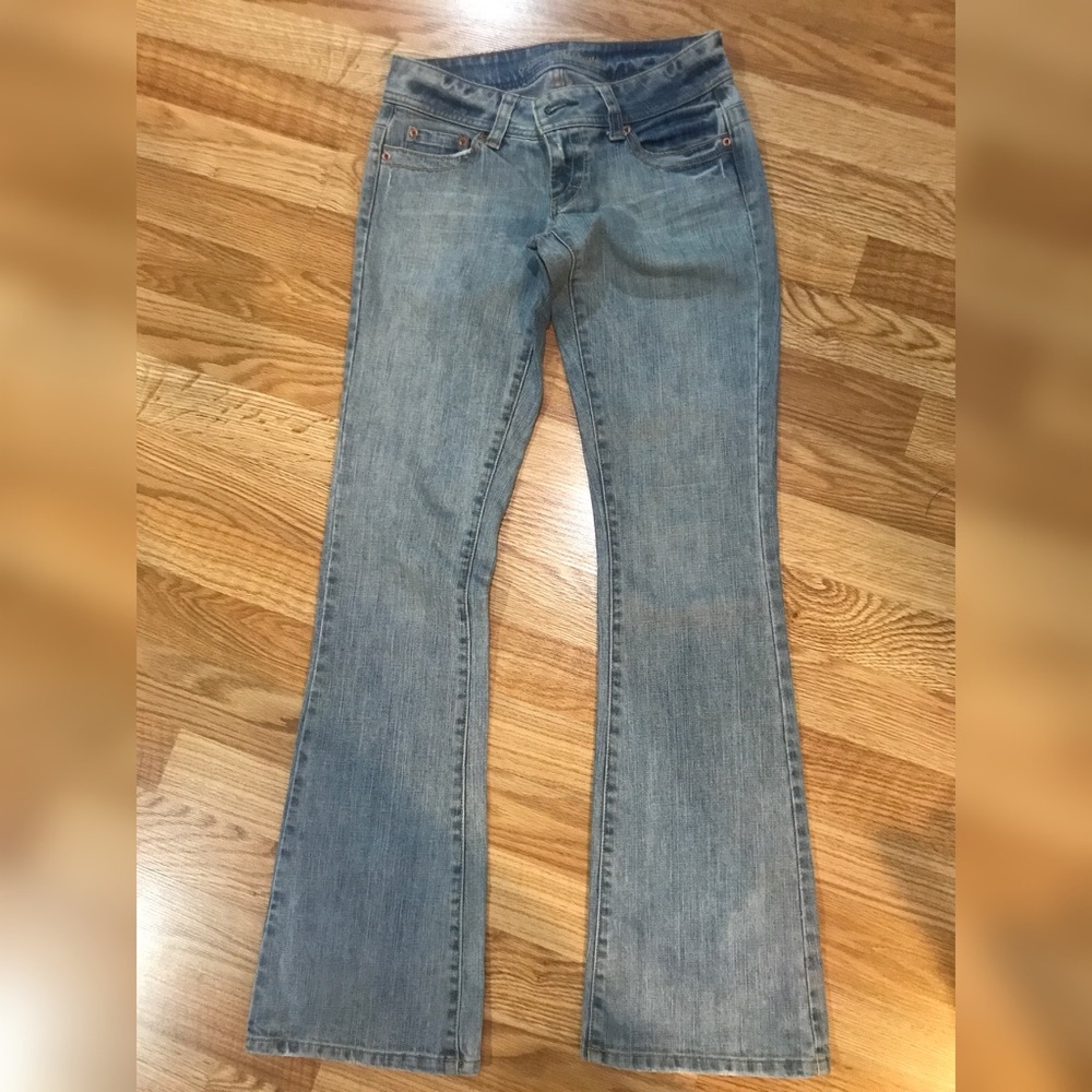 American Eagle Light Wash Flare Jeans